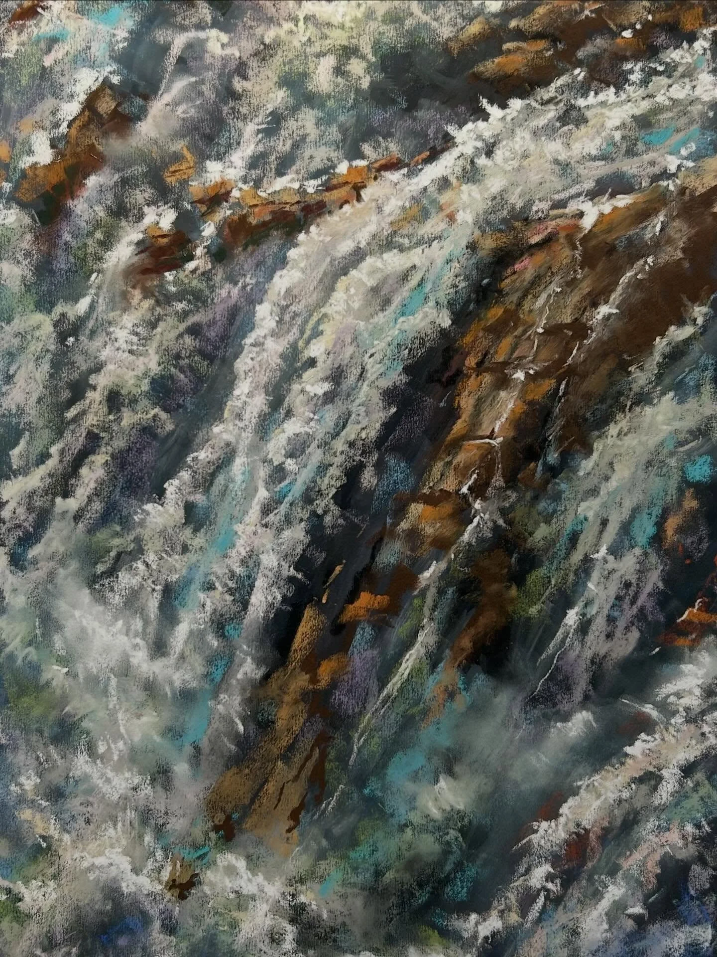 &ldquo;Serene Turmoil&rdquo; Falls - Sold