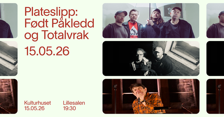 Plateslipp med Født Påkledd og Totalvrak