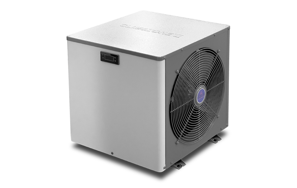 Eine Whirlpool Wärmepumpe von Balboa - Modell: Clim8Zone II