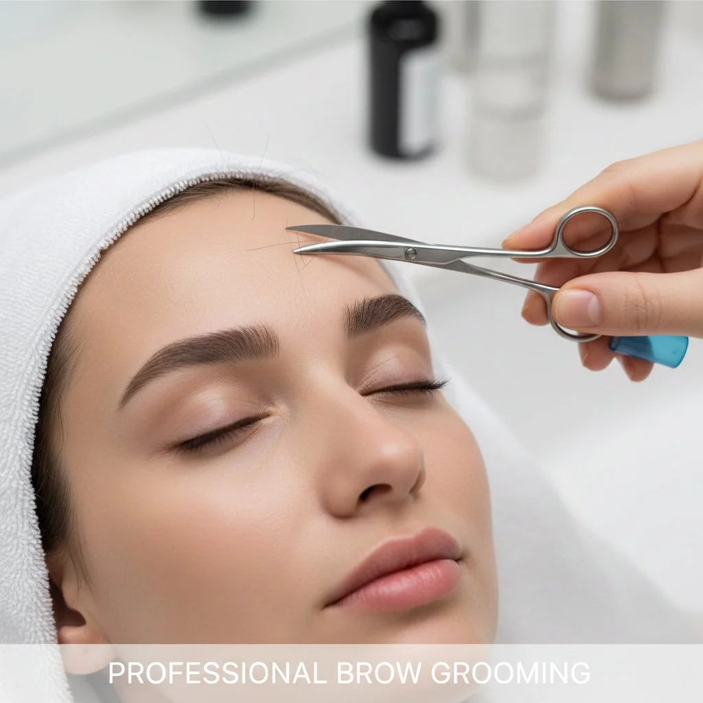 自然光の中で微笑む若い女性の顔