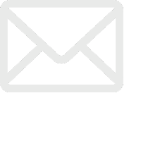 Icon of a white envelope on a black background, representing email or messaging.
