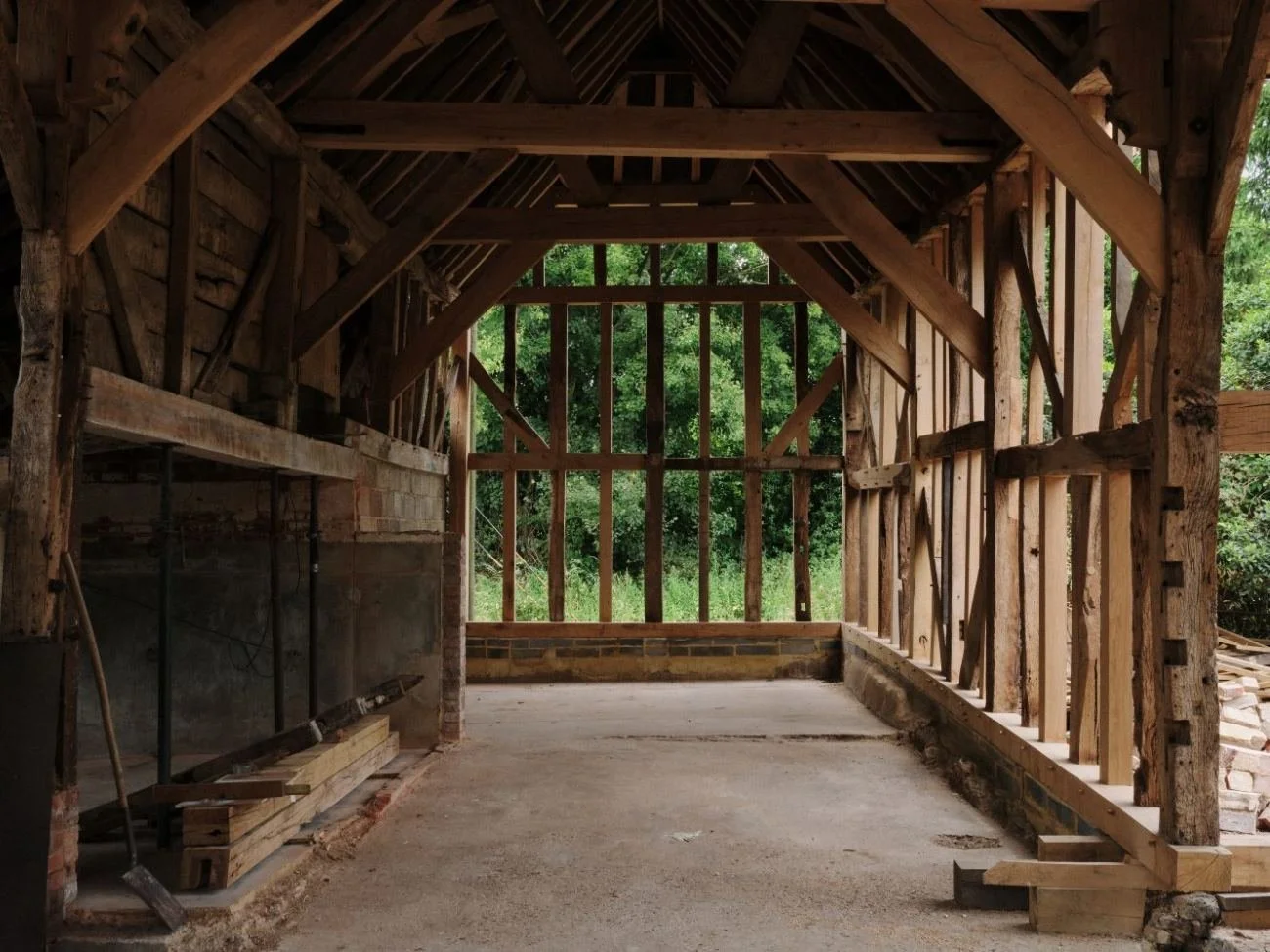 Oak Framed Buildings Restoration