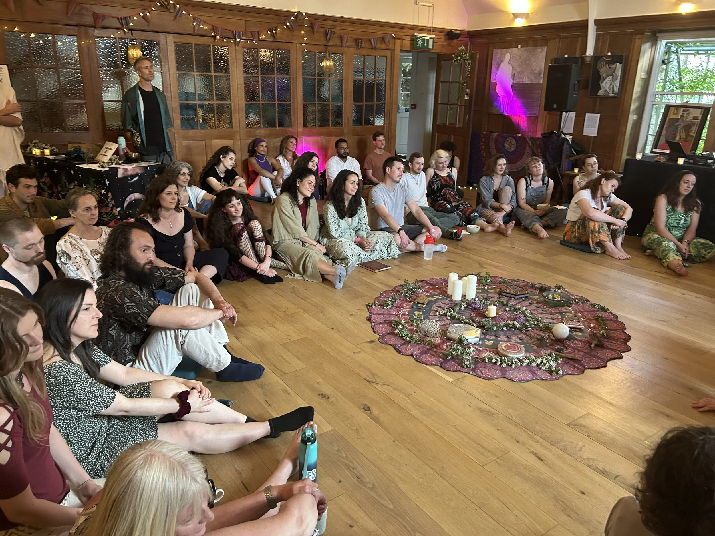 Community! So important to be with others in circle!