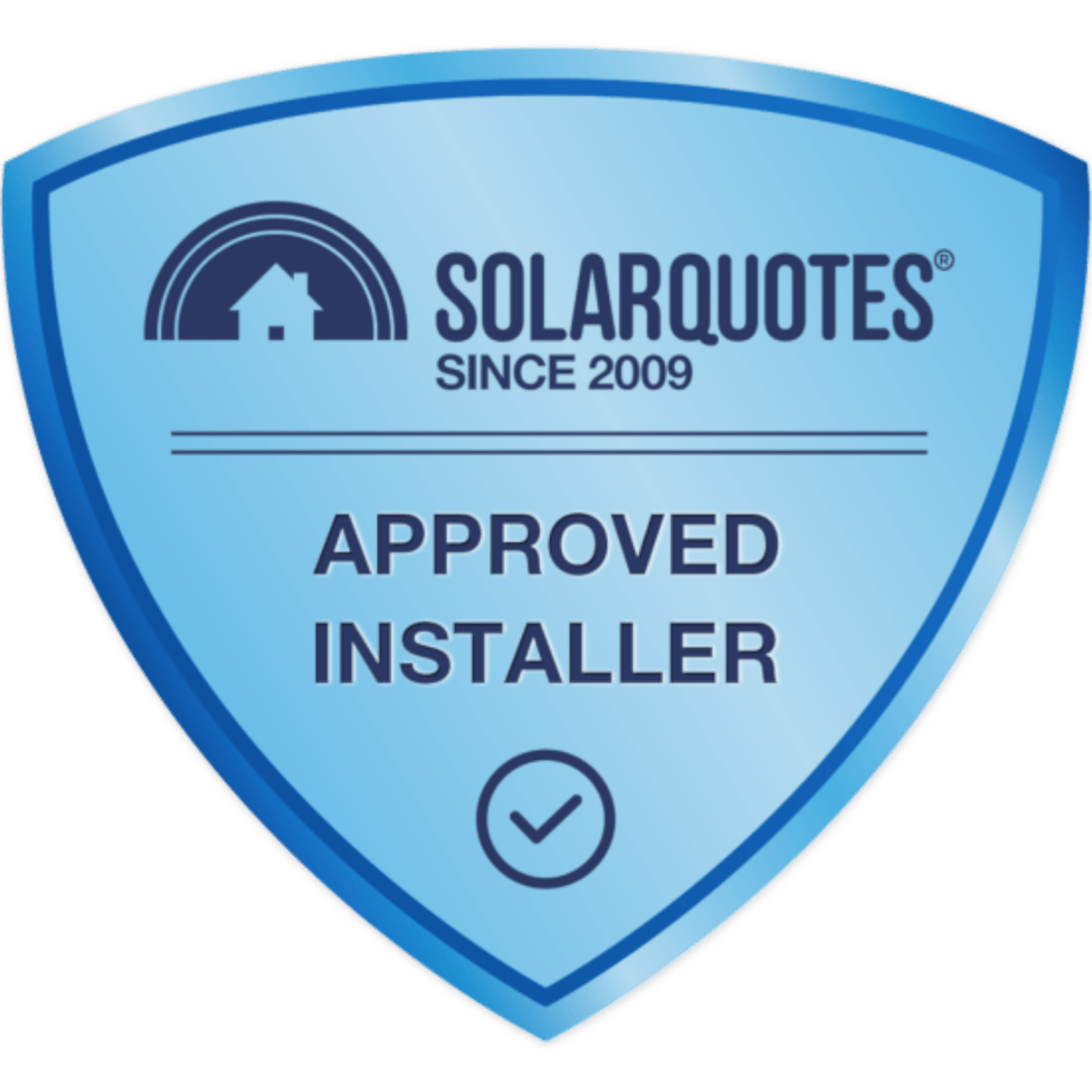 A badge with the SolarQuotes logo, stating that Livesay Electrical is an 'Approved Installer'.
