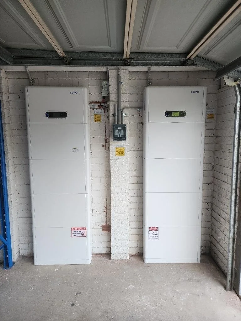 13.2kW residential solar and battery installation completed by Livesay Electrical in Berwick