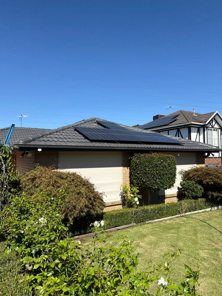 8.55kW residential solar installation completed by Livesay Electrical in Templestowe