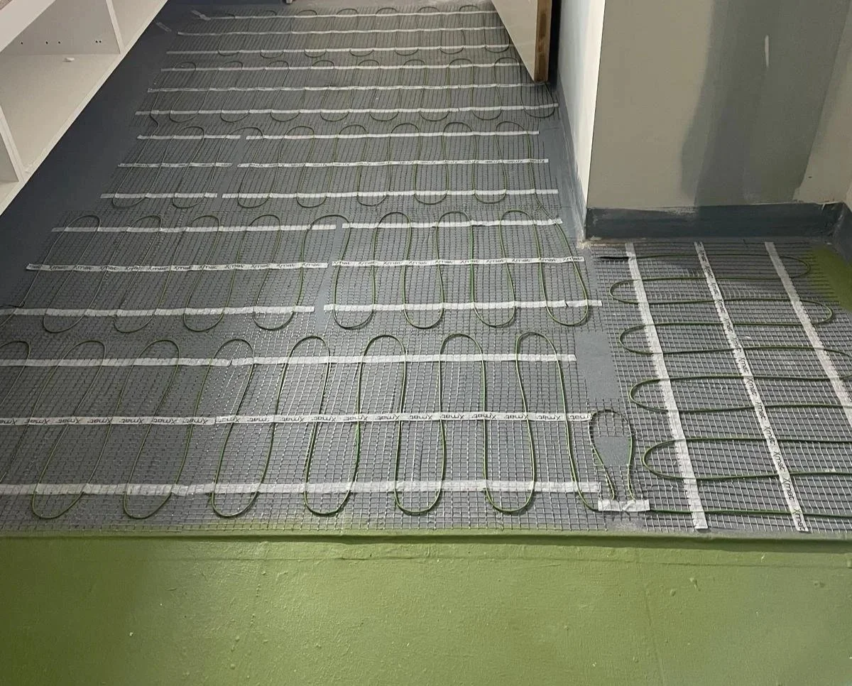 Electrical Underfloor Heating Renovation work by Livesay Electrical