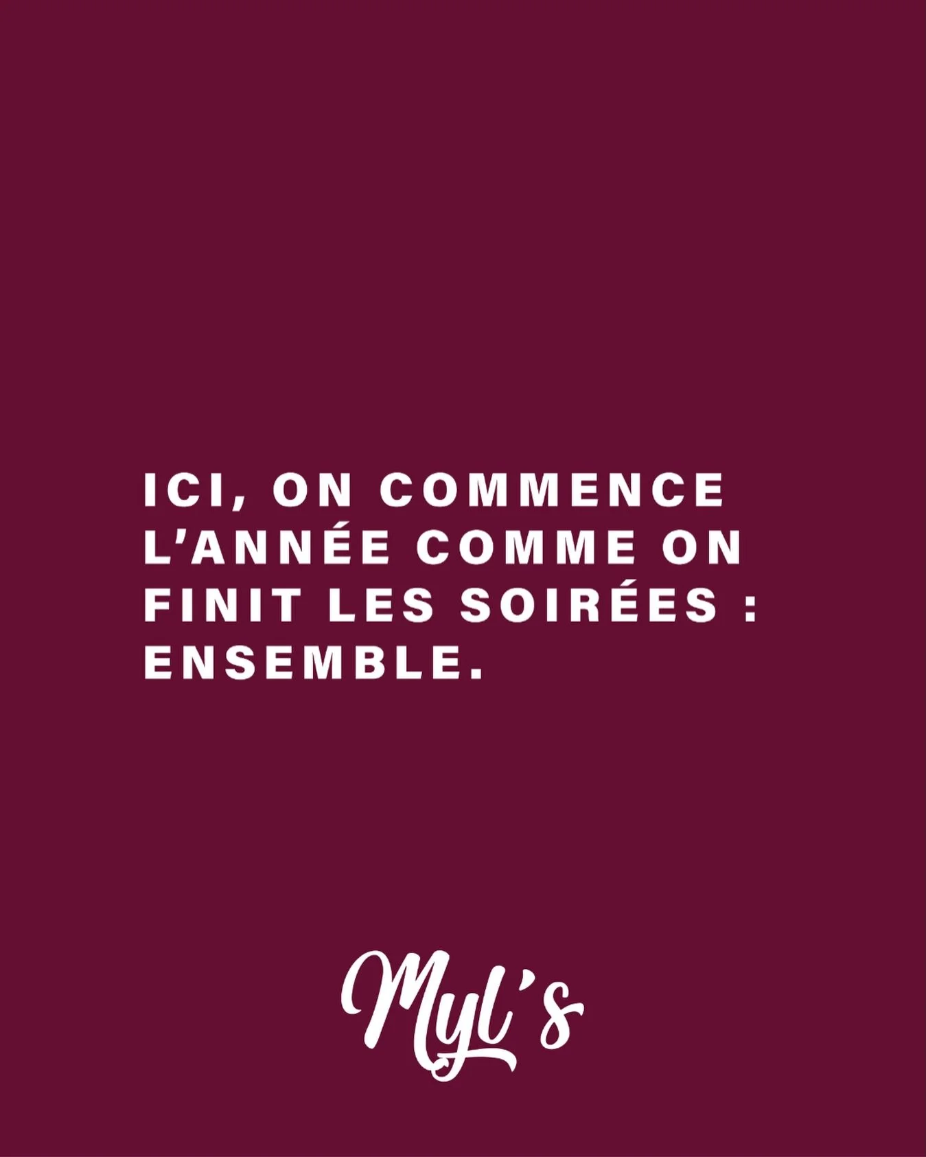 Une nouvelle ann&eacute;e qui commence,
les m&ecirc;mes t&ecirc;tes, les m&ecirc;mes rires,
et toujours cette envie de se retrouver autour d&rsquo;un verre.

On est pr&ecirc;ts. Et vous ?

#lemyls #passinsarandon #bonmoment #apero #baravin