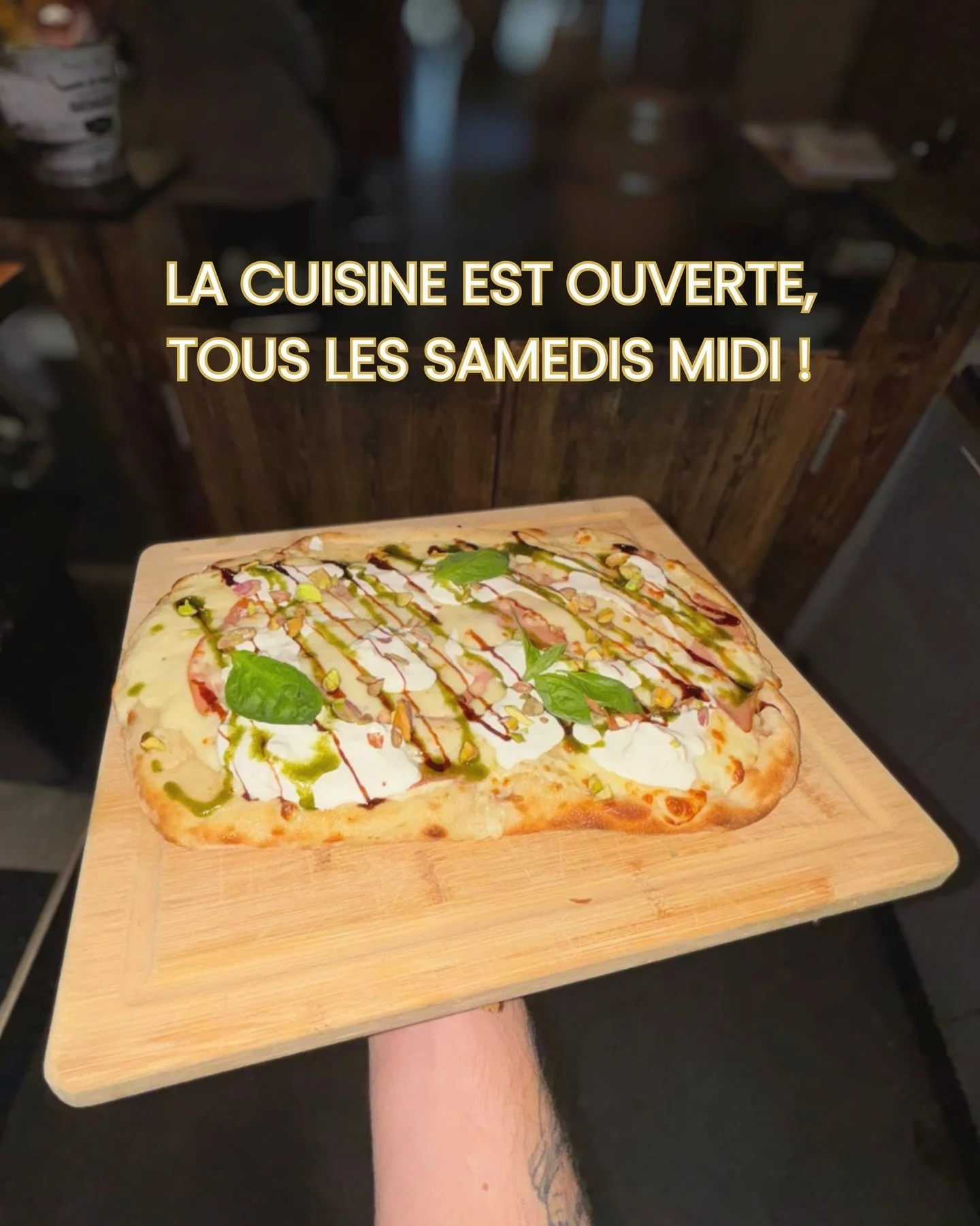 Tous les samedis midi,
la cuisine est ouverte en continu.

Plus besoin de regarder l&rsquo;heure : la cuisine est ouverte.
Tapas, assiettes &agrave; partager&hellip;
vous passez quand vous voulez.

#lemyls #passinsarandon #tapas #bonmoment #cuisineou