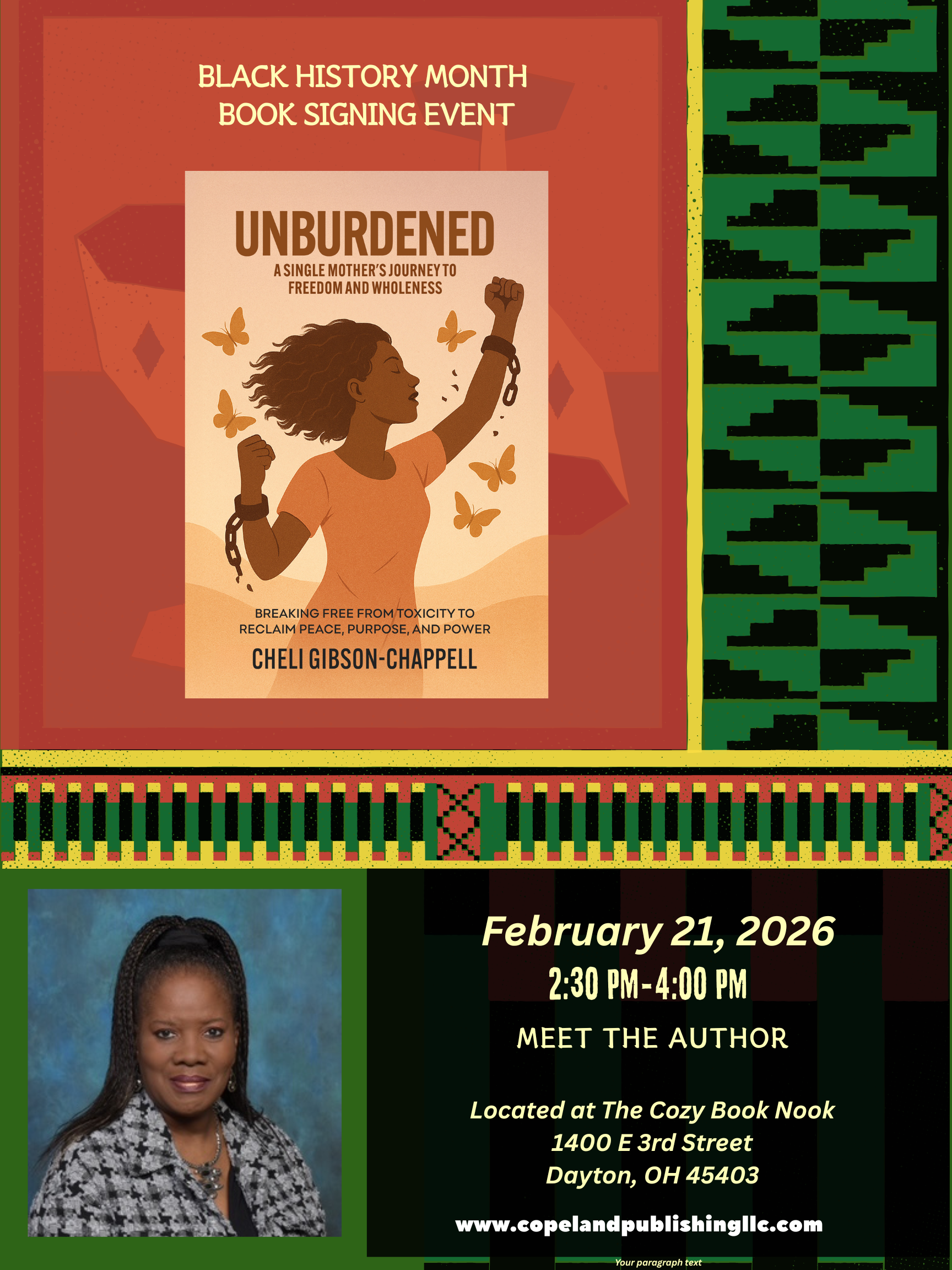 Black History Month Book Signing event