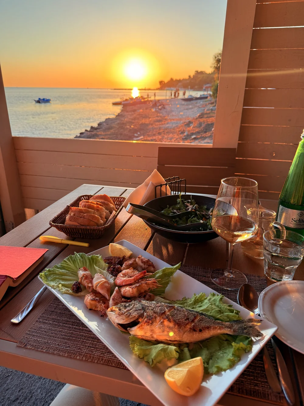 Albanian sunset (Durrës)