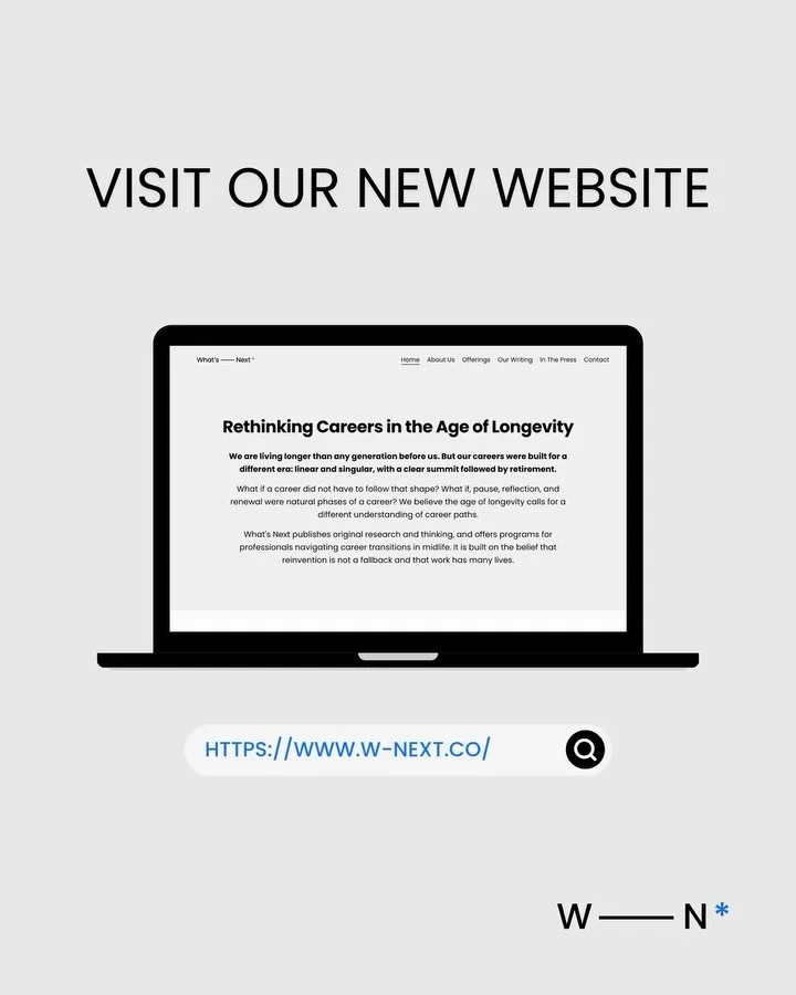 Visit our new website! A new home for everything we&rsquo;re exploring at What&rsquo;s Next. 

Explore our think pieces and research, discover the latest editions of the What&rsquo;s Next Journal, learn more about our programs, and dive into the idea