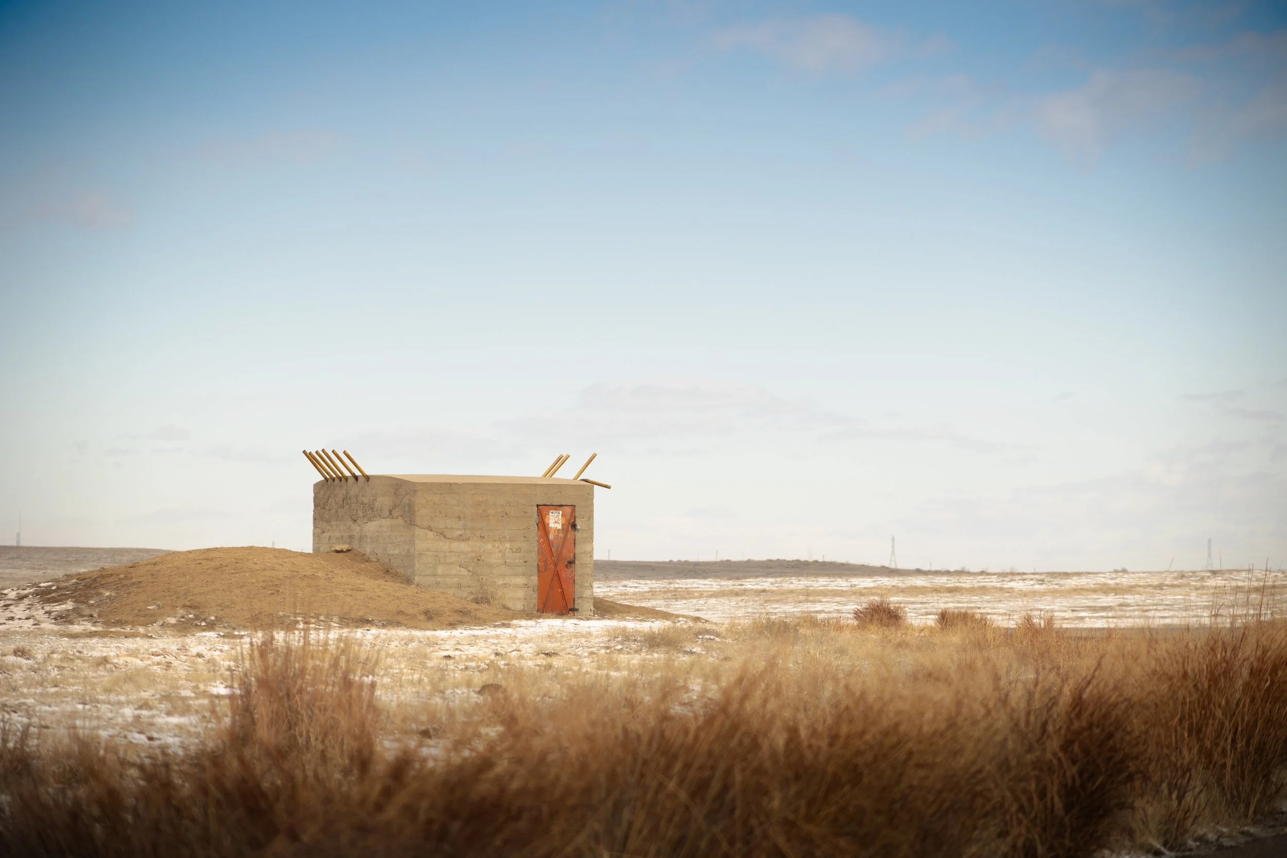 After Snowfall at Rocky Mountain Arsenal 