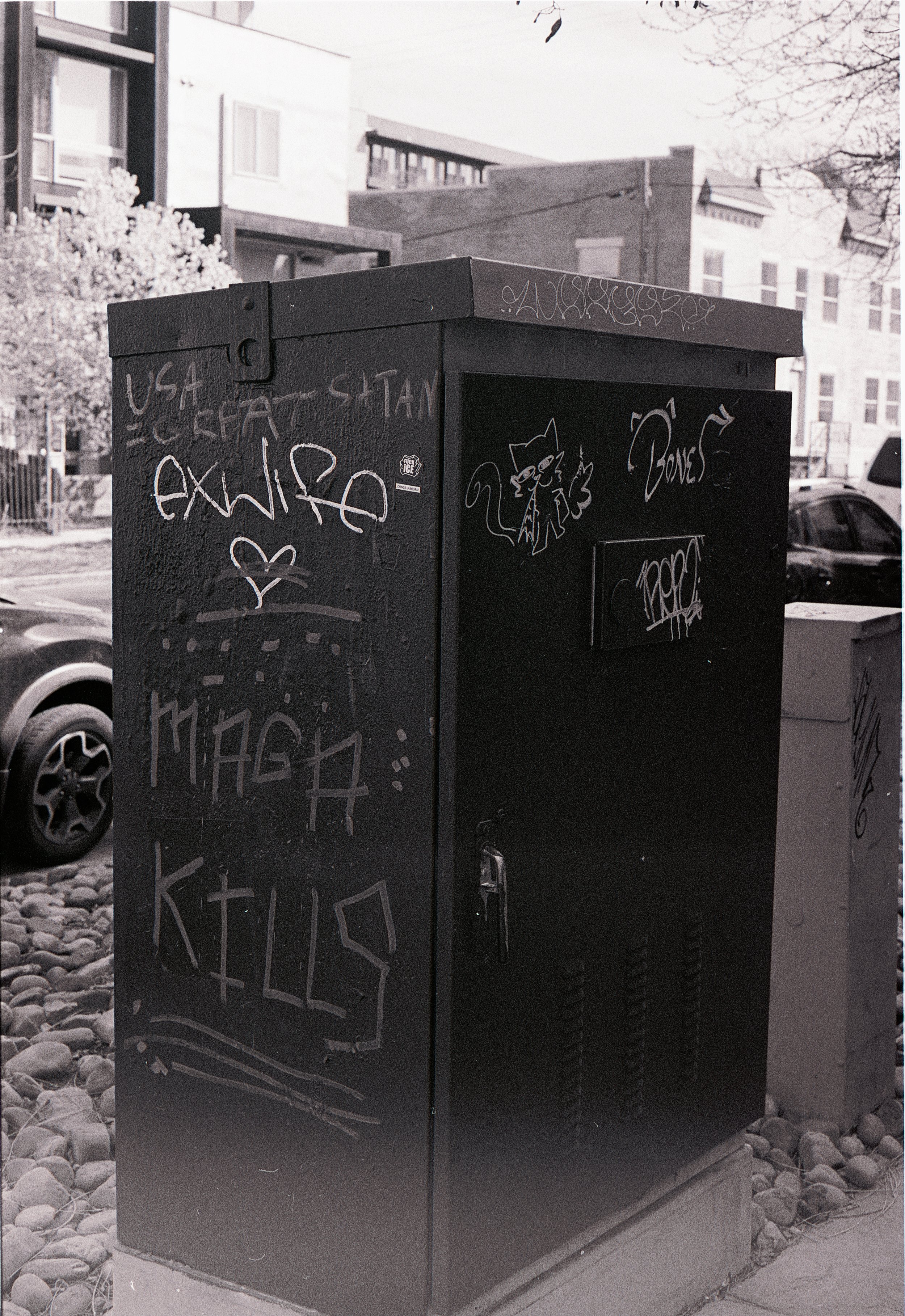 Cityscapes on Black and White Film