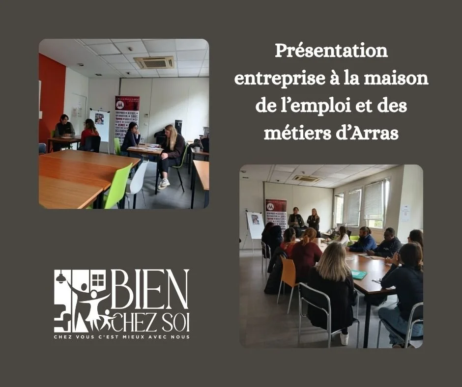 Nous avons eu le plaisir de pr&eacute;senter notre entreprise &agrave; la Maison de l&rsquo;Emploi et des M&eacute;tiers d&rsquo;Arras ! 👋

Un grand merci &agrave; l&rsquo;&eacute;quipe pour leur accueil chaleureux et &agrave; tous les participants 