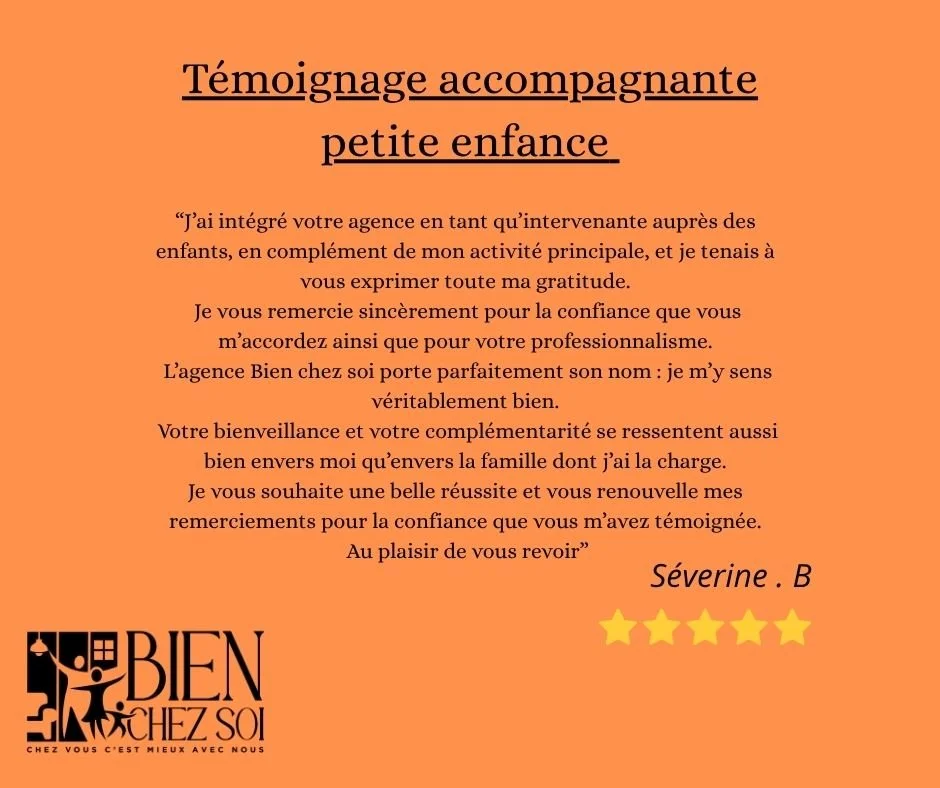 Parce que nos intervenants sont au c&oelig;ur de notre m&eacute;tier, nous souhaitons aujourd&rsquo;hui mettre &agrave; l&rsquo;honneur le t&eacute;moignage de Madame B, qui partage son ressenti et son exp&eacute;rience au sein de l&rsquo;agence Bien