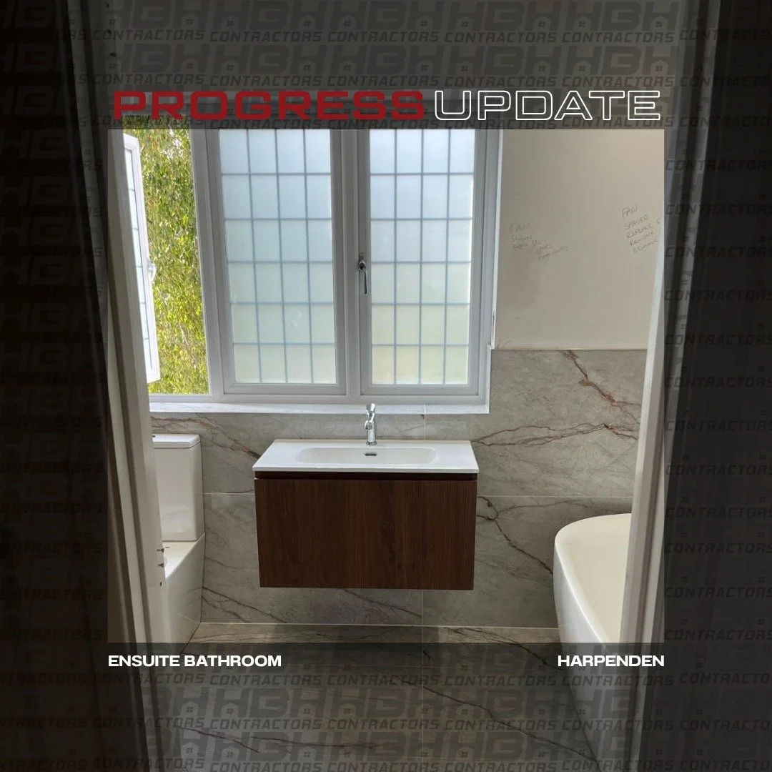 More progress on this en-suite bathroom in Harpenden ✅

Just the finishing touches to go now!

Like the look of our work? Please feel free to get in contact and we can provide you with a free, no-obligation quote!

📧 enquiries@hbhcontractors.co.uk
?
