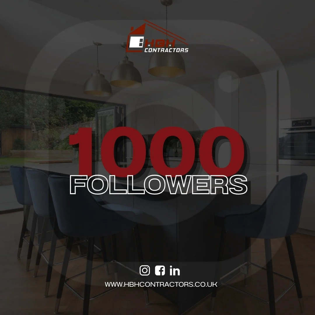 1,000 FOLLOWERS AND GROWING ❤️

Here's to many more 📈

Like the look of our work? Please feel free to get in contact and we can provide you with a free, no-obligation quote!

📧 enquiries@hbhcontractors.co.uk
📱 0203 362 2640

#HBHContractors #Berkh