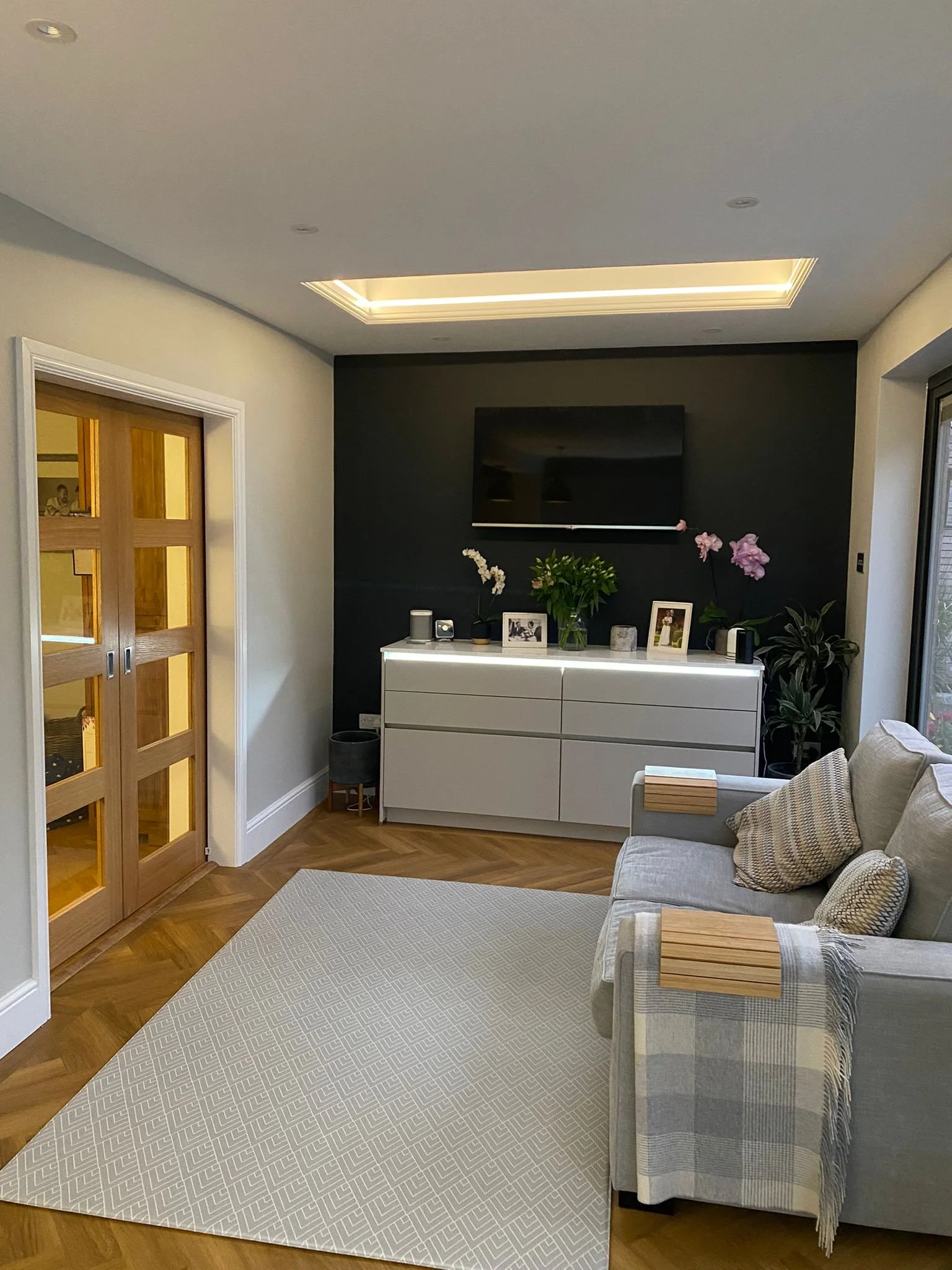 extension with living room in Harpenden, st albans