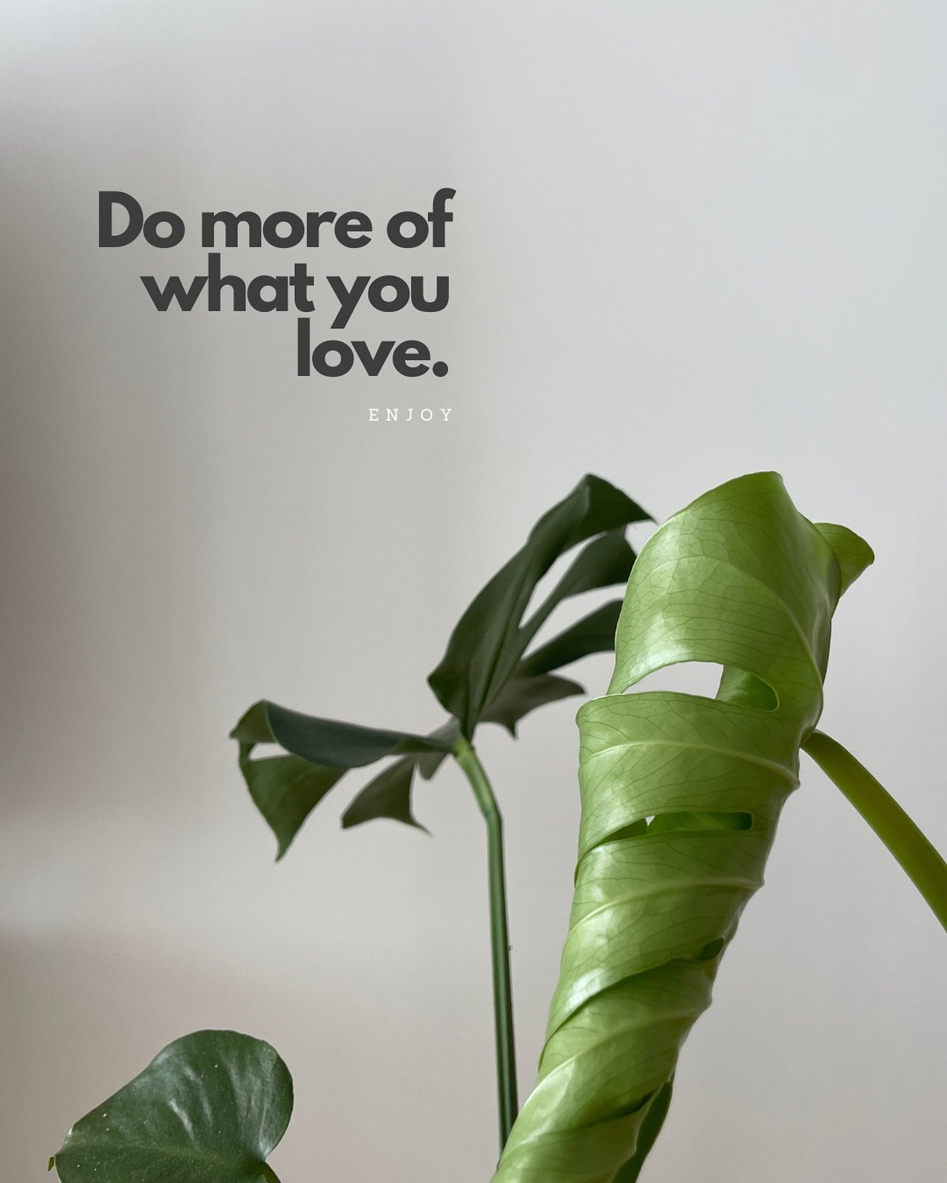 When we focus on doing what we love, we invite more joy and purpose into our lives. 

It&rsquo;s easy to get caught up in the daily grind, but the real magic happens when we make time for the things that light us up. For me, it&rsquo;s designing outd