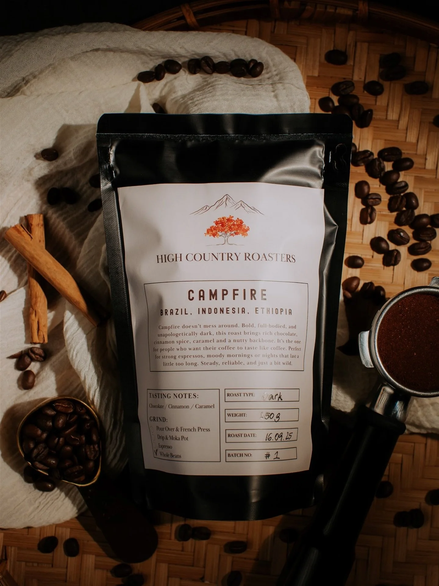 Warning: sipping these beans may cause spontaneous daydreams of campfires and starry skies 🌌☕. Who&rsquo;s making a cup today?

#darkroastcoffee #localbusinessowner