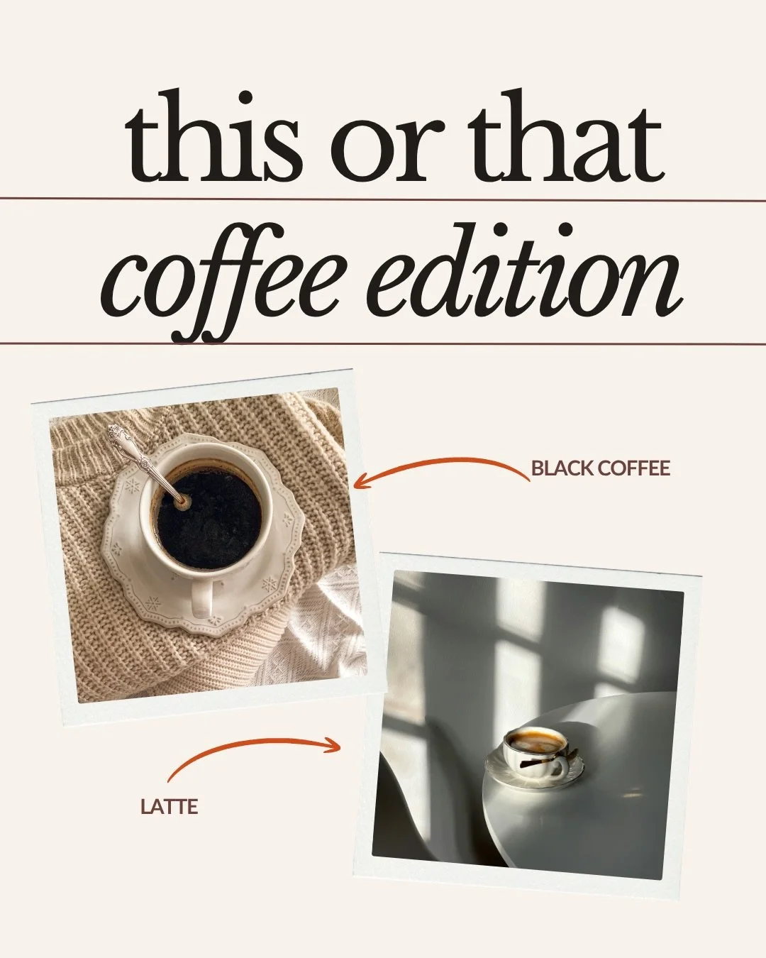 Most people don&rsquo;t actually know what kind of coffee they like.

They just buy something and hope for the best.

Sometimes it works. Most times it doesn&rsquo;t.

This is a quick way to figure it out.

If you want a proper recommendation based o