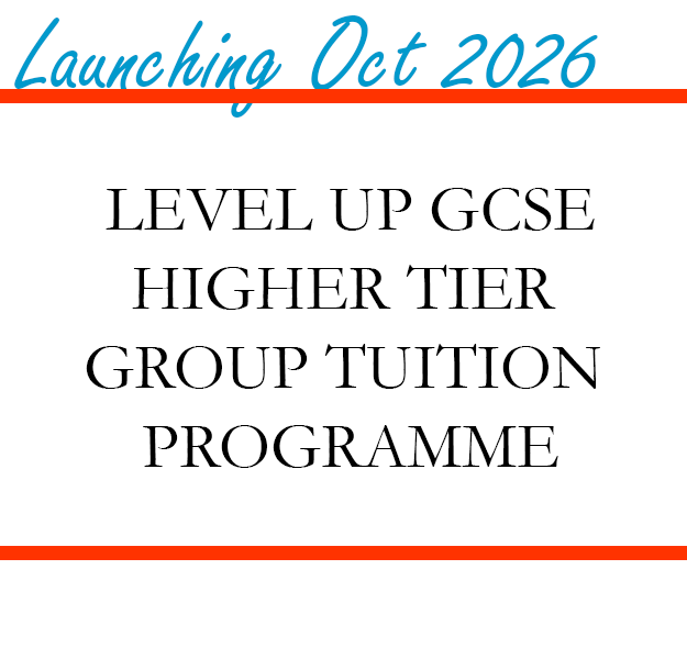 Level Up GCSE (Higher Tier) Group Tuition Programme