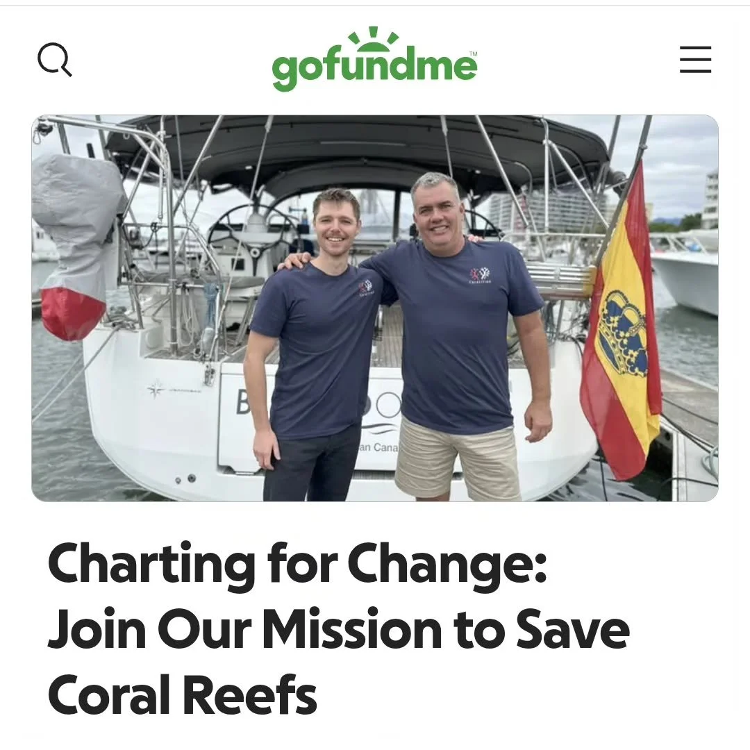 This September I&rsquo;ll be sailing around the world to raise awareness of the importance of coral reefs and fundraise for organisations working to protect them! 

🌊 Part 1 of our fundraiser (Now&ndash;December) spotlights Citizens of the Reef, a n