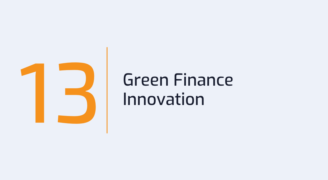 #13: Green Finance Innovation