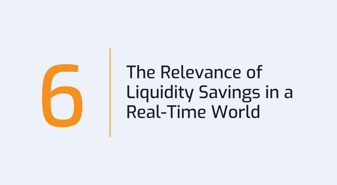 #6: The Relevance of Liquidity Savings in a Real-Time World