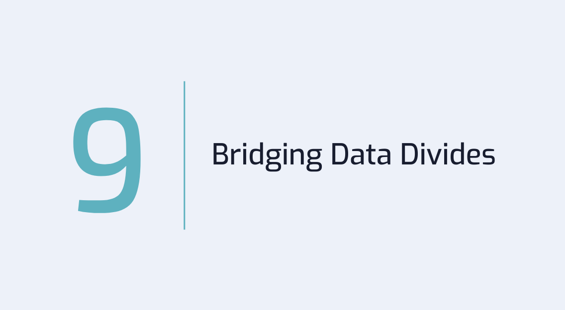 #9: Bridging Data Divides