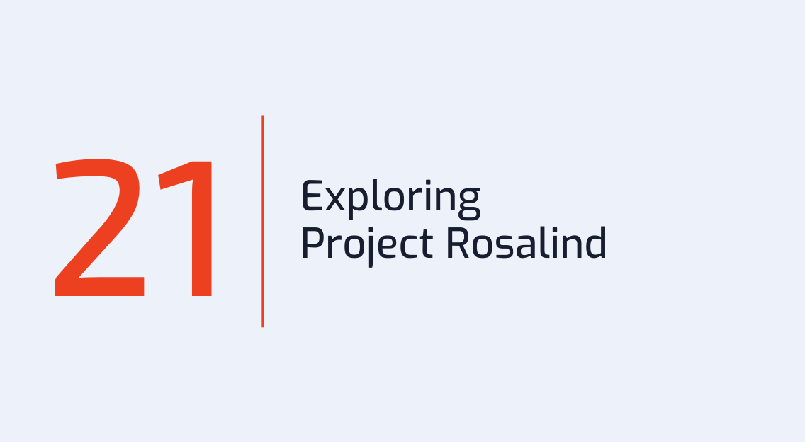 #21: Exploring Project Rosalind