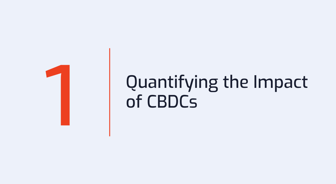 #1: Quantifying the Impact of CBDCs