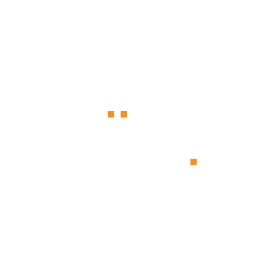 Company Trips - Icon of a high-speed train with a cloud in the background, on a black background.