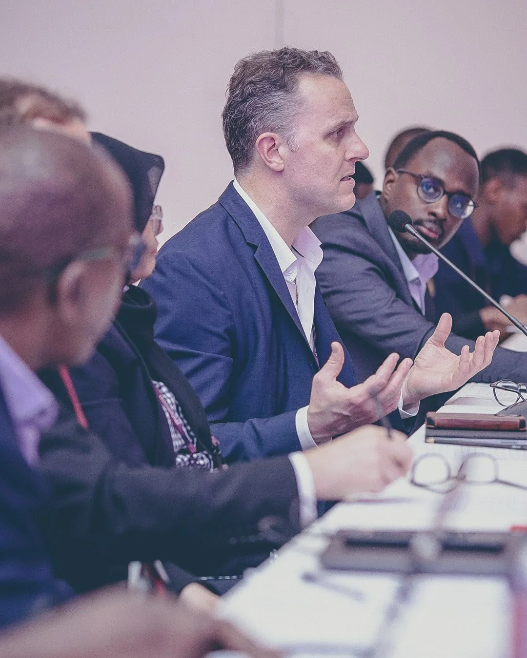 FNA President Phillip Straley joins a lively panel discussion