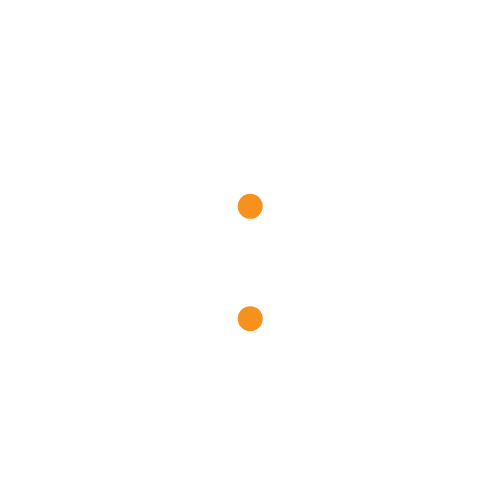 Flexible Time off Policy - A stopwatch with a yin-yang symbol inside, featuring two orange dots, on a black background.