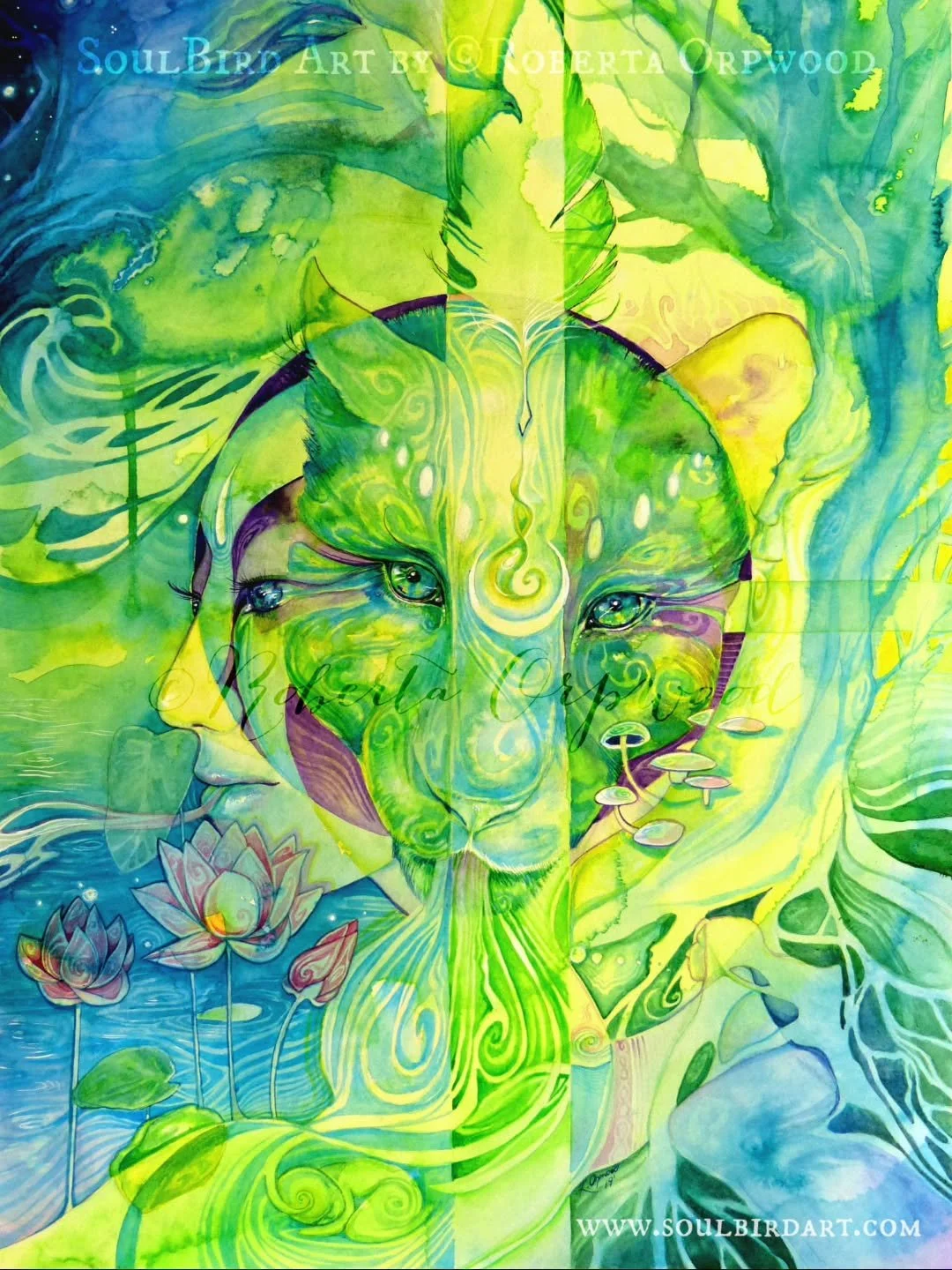 Are you Dreaming of Jaguar?
Or is Jaguar Dreaming You? ✨️ 

Shamanic Medicine Art: 
Jaguar Dreaming
Watercolour, by Roberta Orpwood 

#Jaguarwoman #shaman #breathiflife