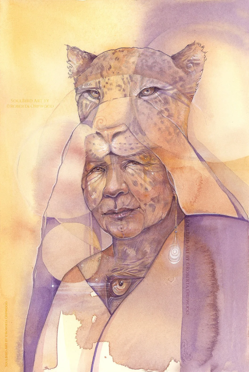 Fine Art Print: 'Jaguar Woman'