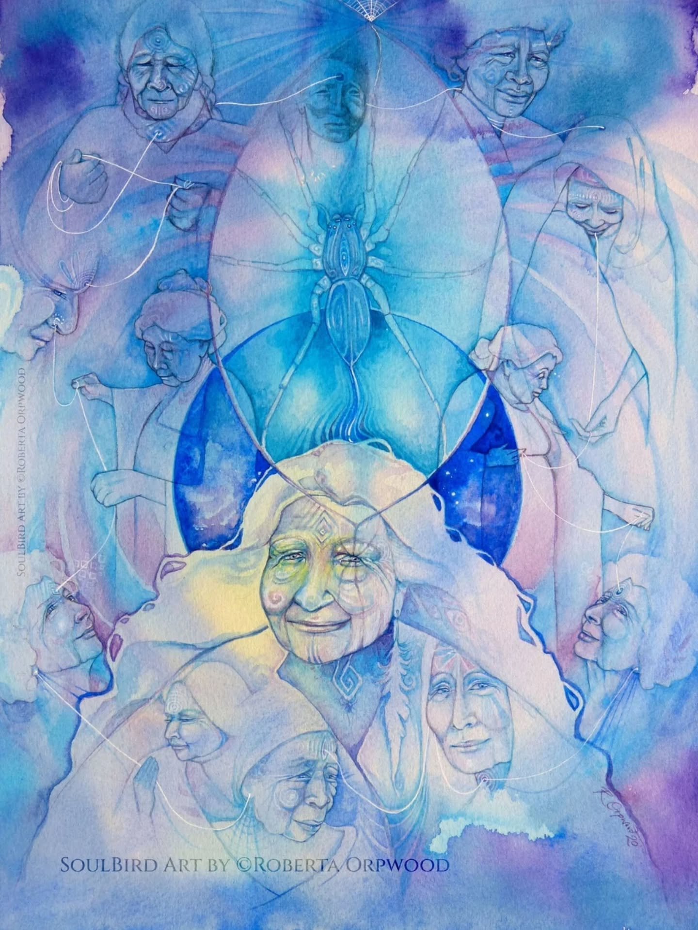 I feel Hands upon my shoulders
A whisper on the wind

We Are With You

Place One-foot in front of the other
Keep walking

Your thread is ever-evolving
Keep weaving 

Your tapestry is growing ❤️ 

With love always,
SoulBird

Prints Available at soulbi