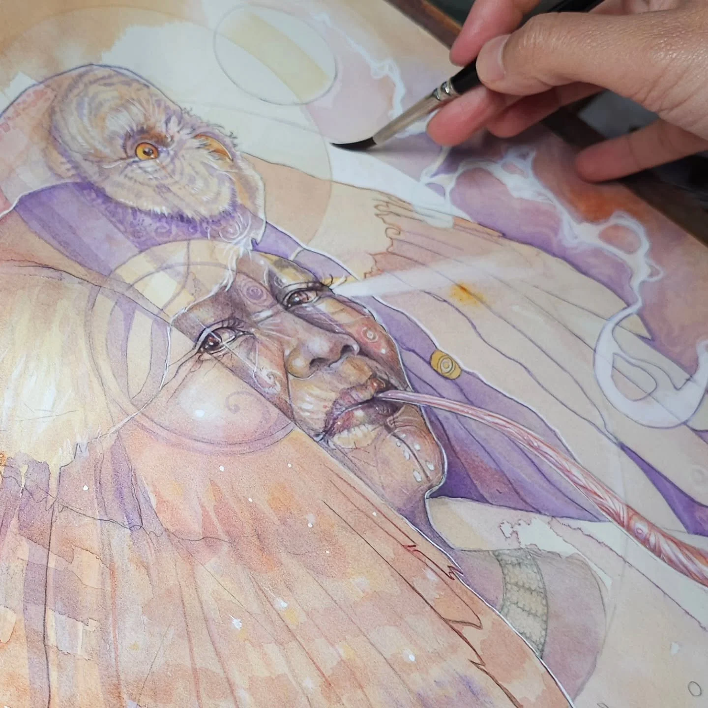 Let the Muse
Touch the heart of all things
Let your Spirit
Give her wings

We are the Artists
Vessels of the Divine
Born to create
Born to fly ☆

With love for every move you make on this day, 
SoulBird ~ Roberta 

#visionaryartist #art #medicinewoma