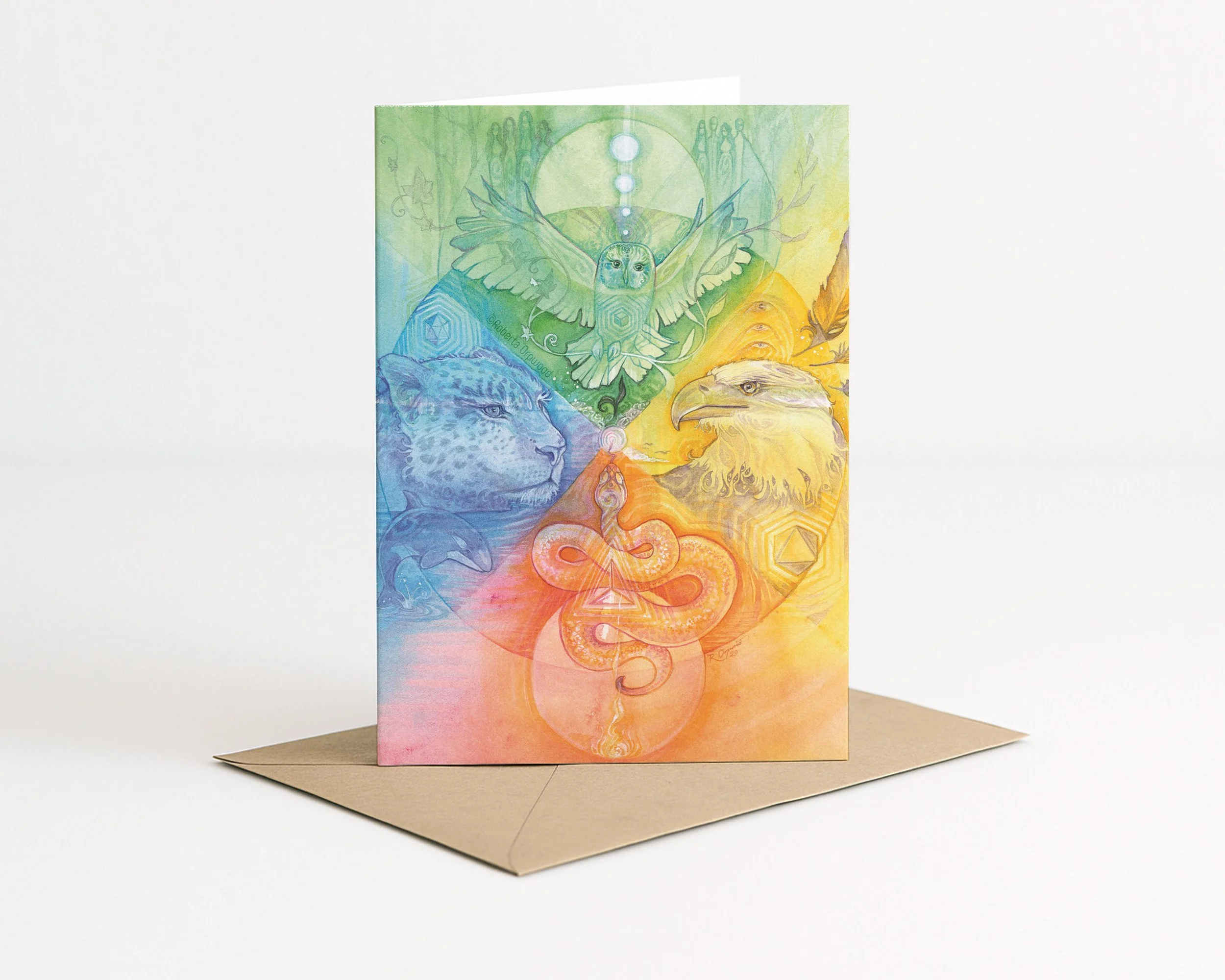 Medicine Wheel Greeting Card
