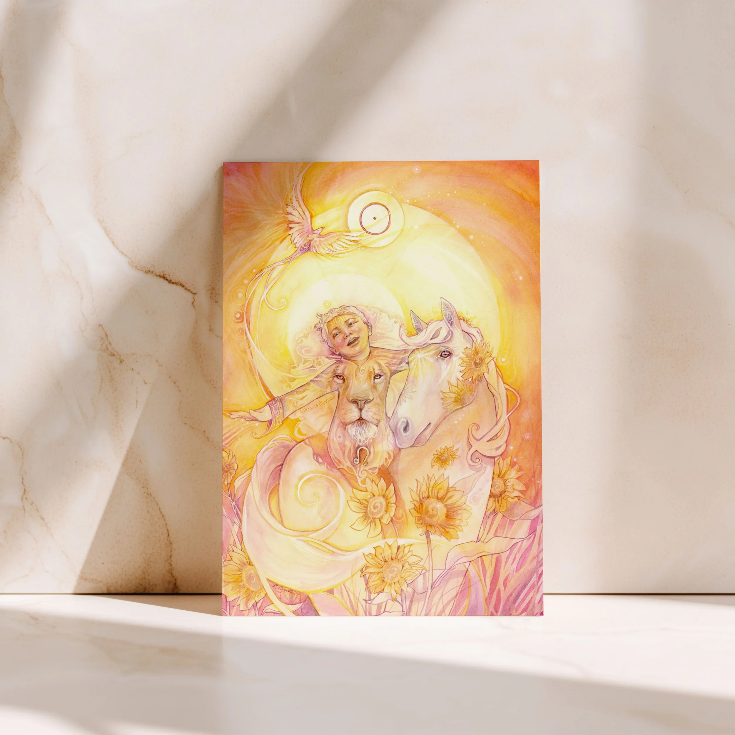 The Sun Greeting Card