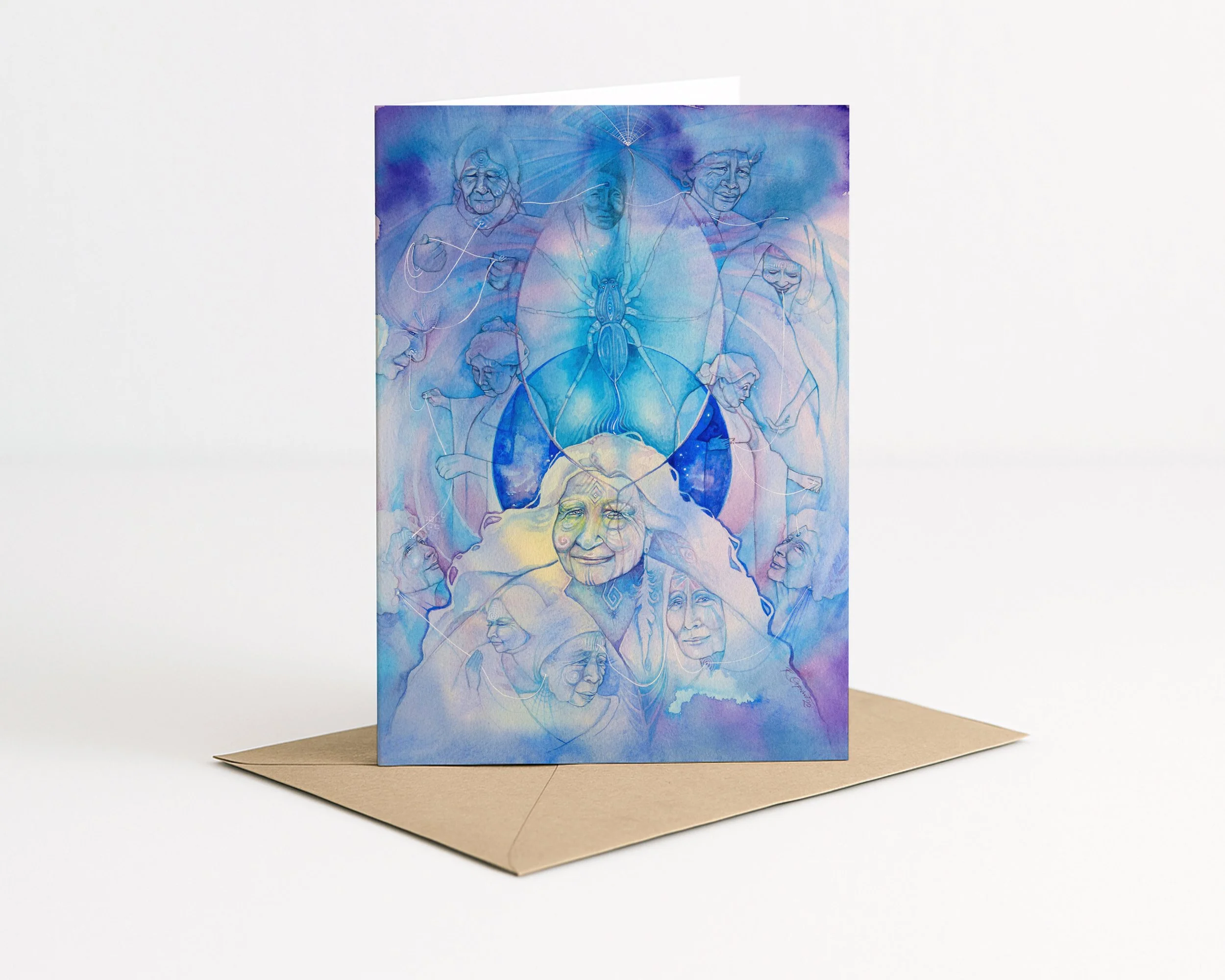 Grandmother Spider Greeting Card