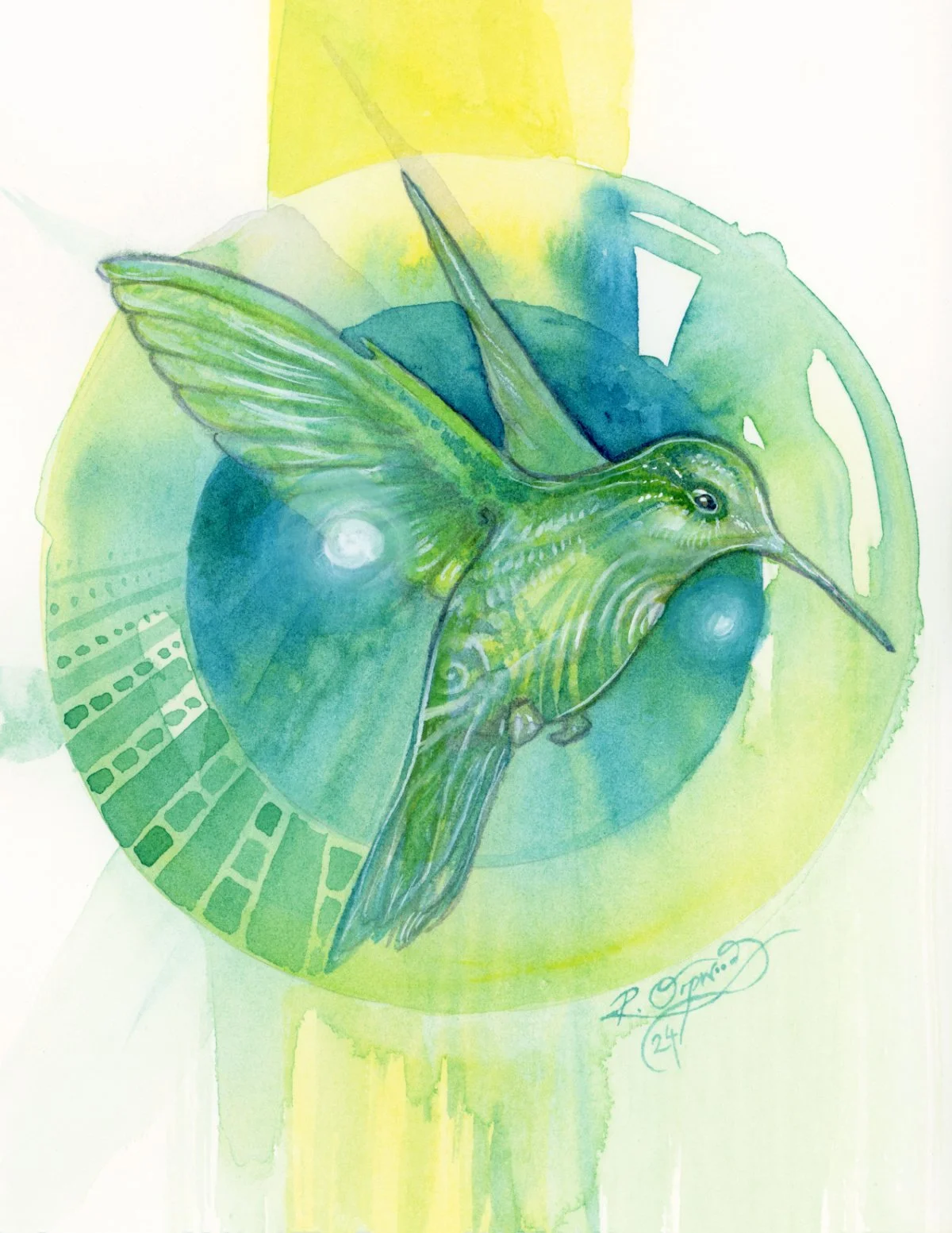 'Green Hummingbird' / SB-C043
