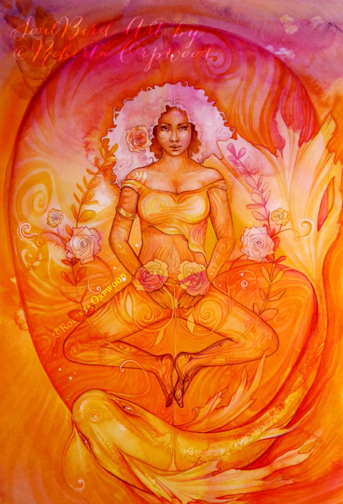 'Sacred Sacral Chakra Goddess' / SB-C033
