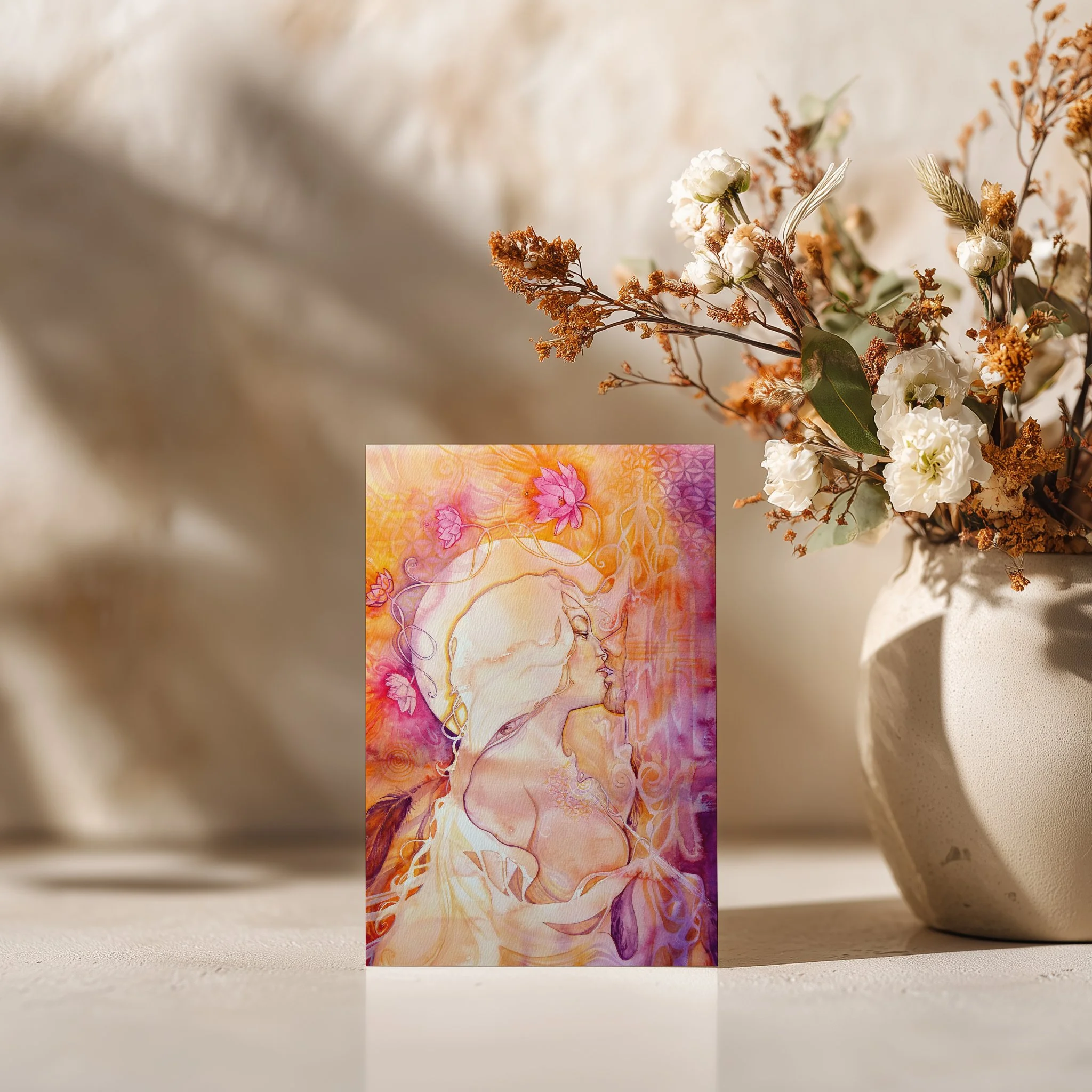 Sacred Union Greeting Card