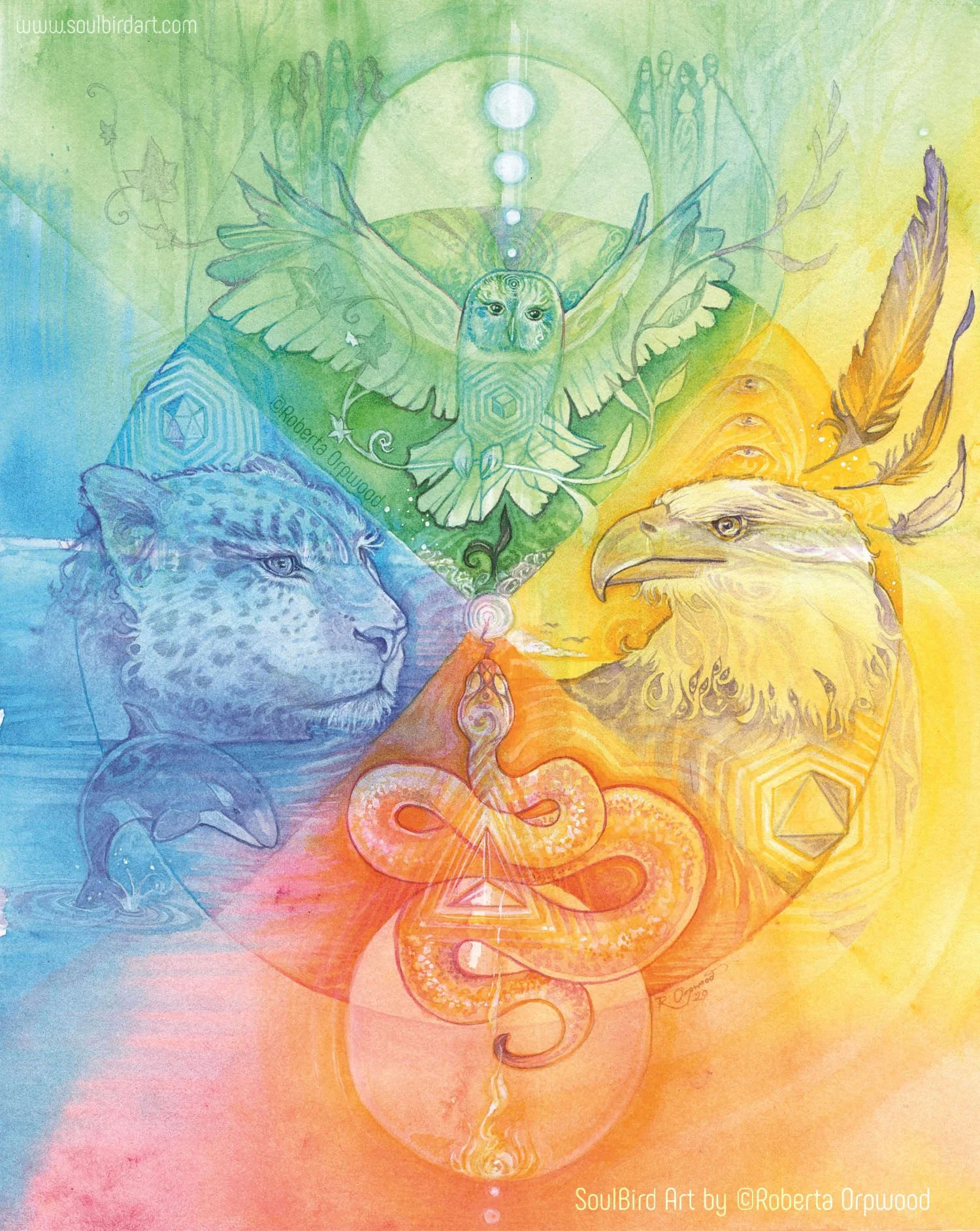 'Spirits of the Sacred Directions' / SB-C048
