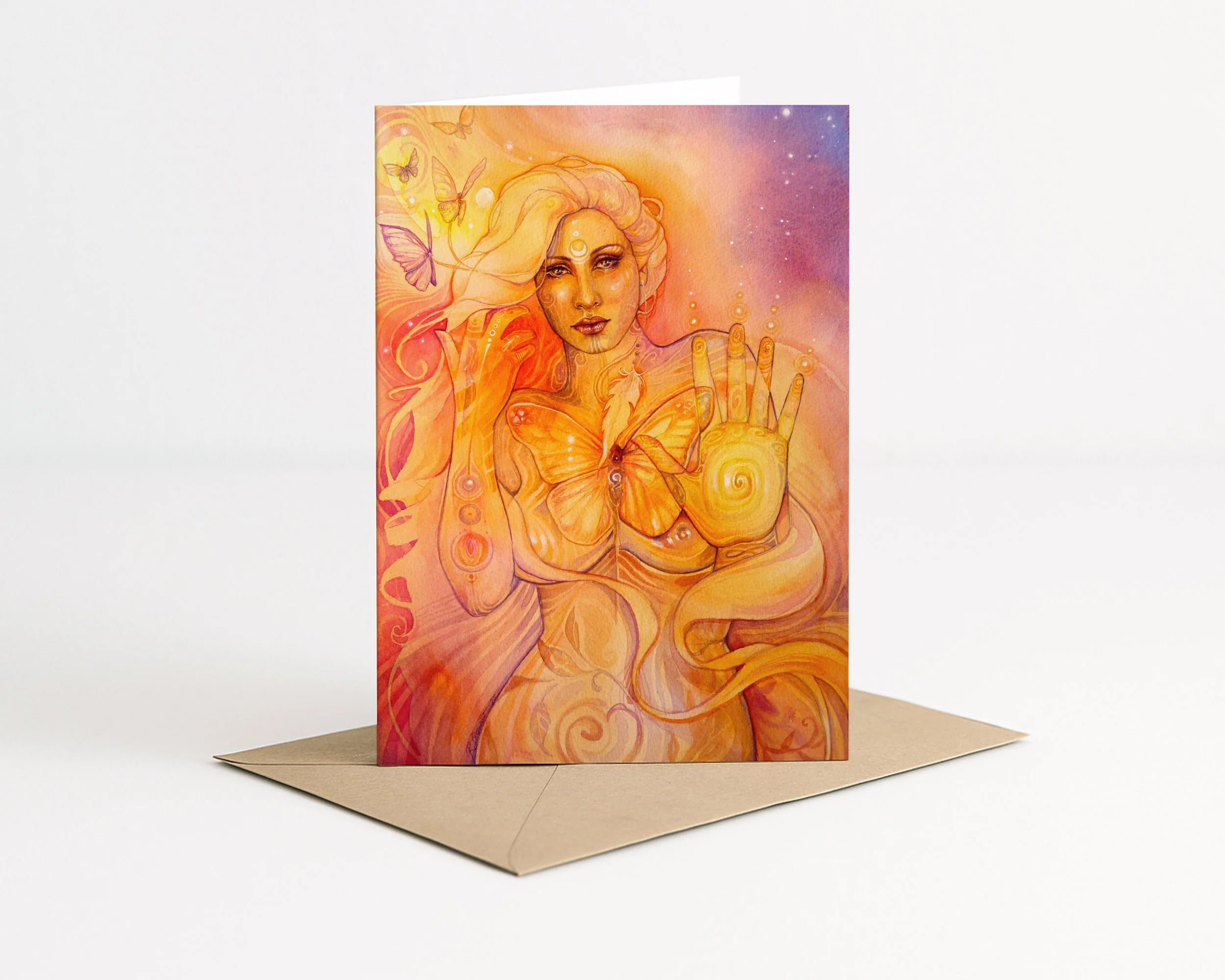 Light Seeker Greeting Card