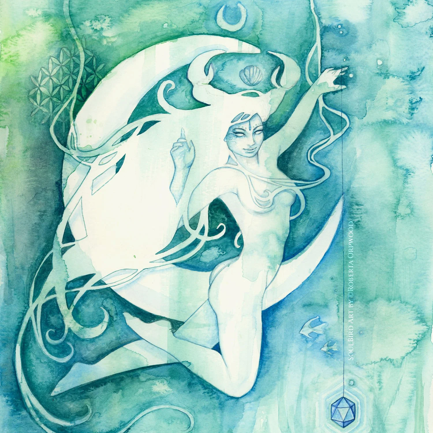 Cancerian Goddess A Water Element by Roberta Orpwood sq.jpg