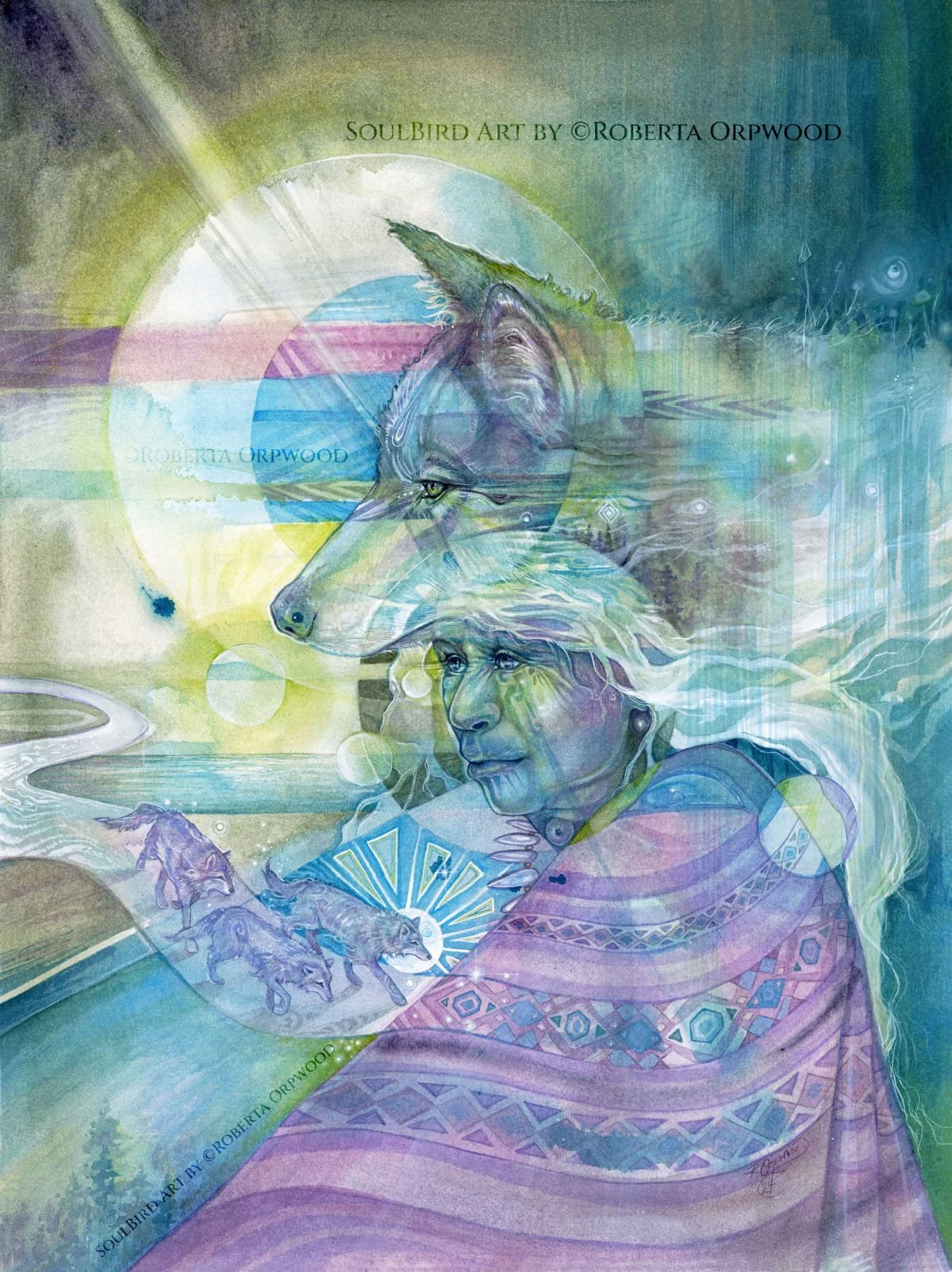 'Grandmother Lone Wolf' / 
SB-C009
